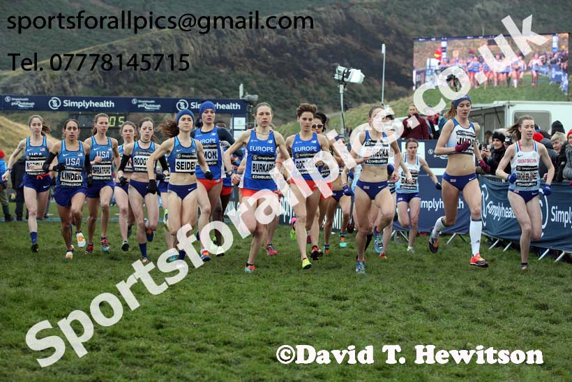 Simplyhealth Great Edinburgh XCountry women, 2018 Simplyhealth Great Edinburgh International XCountry. Photo: David T. Hewitson/Sports for All Pics